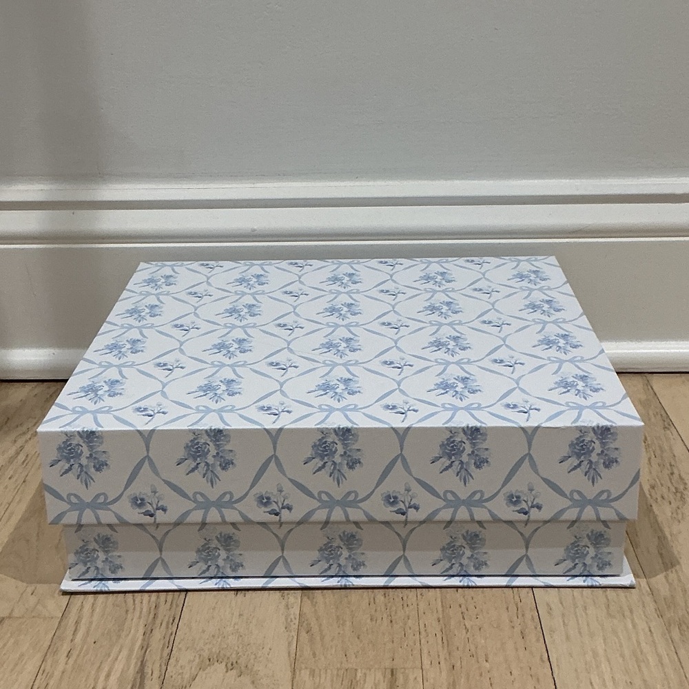 Floral Patterned Storage Box